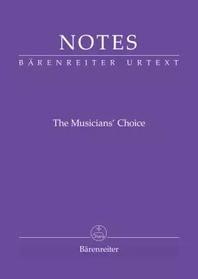 Baerenreiter Verlag - Notes: The Musicians Choice - Mini Notebook - Faure Purple