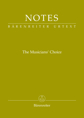 Notes: The Musician's Choice - Mini Notebook - Brahms Olive-Green