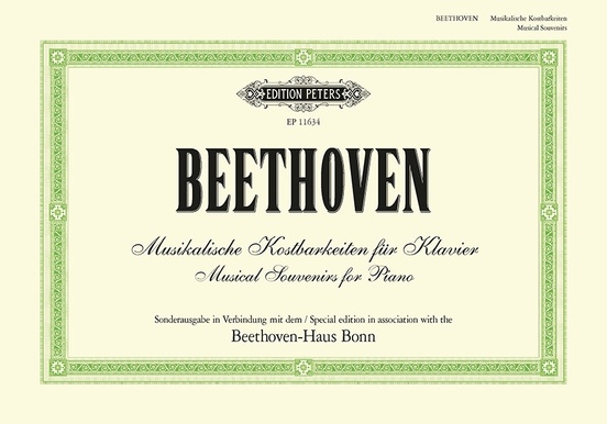 Beethoven: Musical Souvenirs for Piano - Beethoven - Book - Piano