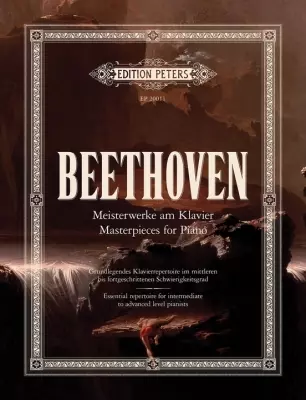 C.F. Peters Corporation - Beethoven: Masterpieces for Piano - Beethoven - Book - Piano