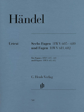 6 Fugues HWV 605-610 and Fugues HWV 611 and 612  - Handel/Scheideler - Book - Piano