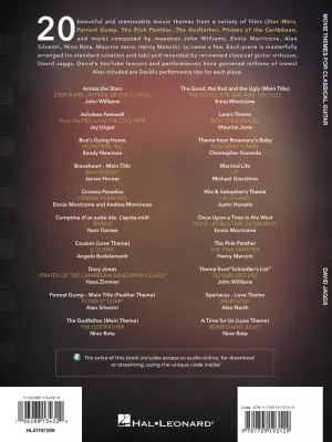 Movie Themes for Classical Guitar: 20 Popular Film Scores Arranged for Solo Guitar - Book/Audio Online - Guitar Tab