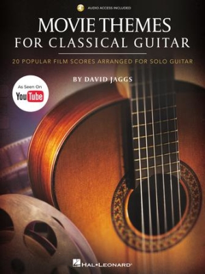 Hal Leonard - Movie Themes for Classical Guitar: 20 Popular Film Scores Arranged for Solo Guitar - Book/Audio Online - Guitar Tab