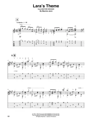 Movie Themes for Classical Guitar: 20 Popular Film Scores Arranged for Solo Guitar - Book/Audio Online - Guitar Tab