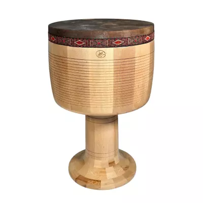 Kiavash Music - Lined Natural Stain Tonbak - 27.5 cm
