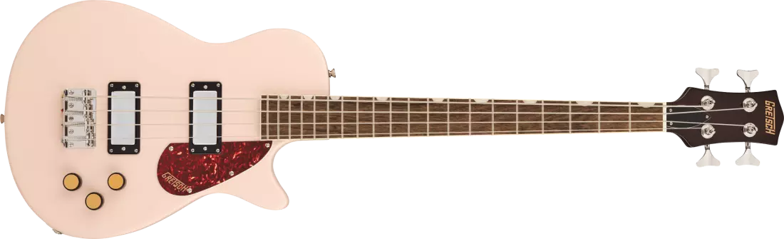 Streamliner Jet Club Bass Single-Cut, Laurel Fingerboard - Shell Pink