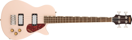 Gretsch Guitars - Streamliner Jet Club Bass Single-Cut, Laurel Fingerboard - Shell Pink