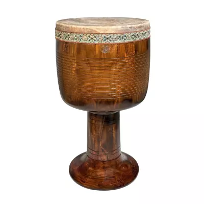 Kiavash Music - Brown Stain Tonbak - 24.5 cm
