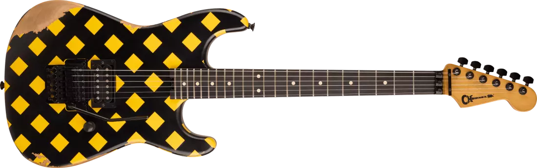 Super-Stock SD1 H FR EB Electric Guitar - Diamond Life