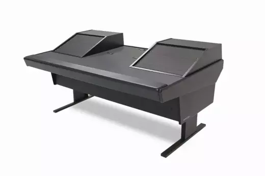 Argosy - 70 V-Series with 25 Flat Desk Insert and 2 VR1003 Rack Units - Black Trim