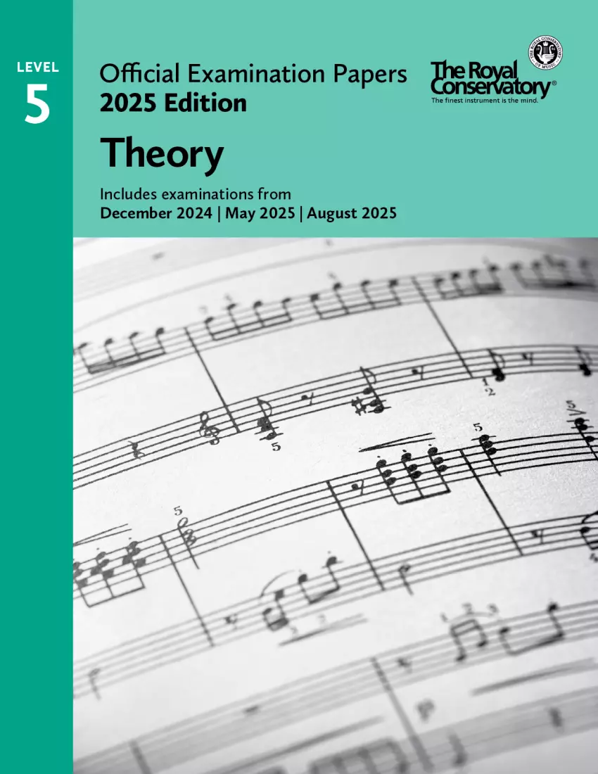 RCM Official Examination Papers 2025 Edition: Theory, Level 5 - Book