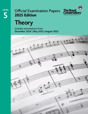 Frederick Harris Music Company - RCM Official Examination Papers 2025 Edition: Theory, Level 5 - Book