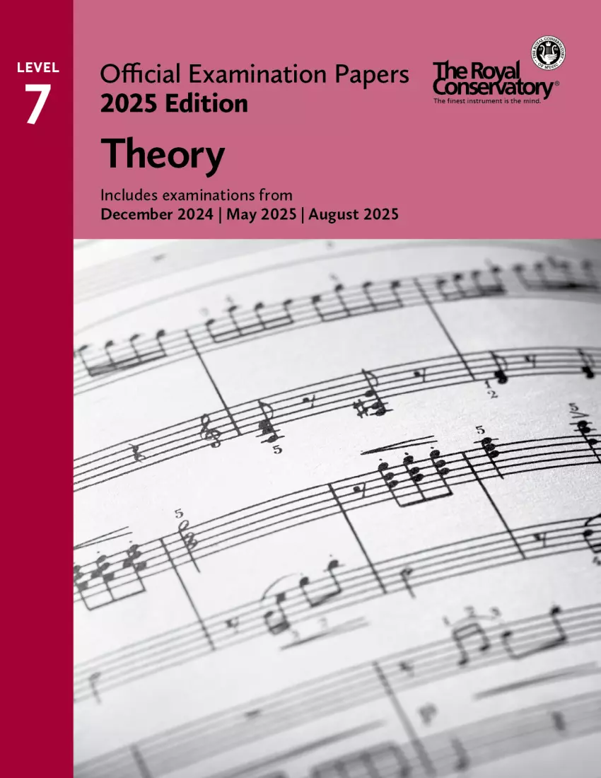 RCM Official Examination Papers 2025 Edition: Theory, Level 7 - Book