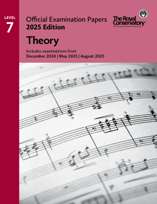 RCM Official Examination Papers 2025 Edition: Theory, Level 7 - Book