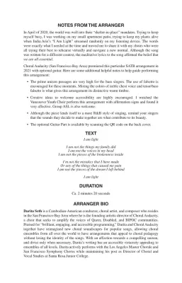 I Am Light - Simpson/Seth - Choral Octavo - SATB Accompanied