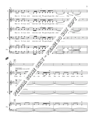 Jean Et Marie - Belina/Phare-Bergh - Choral Octavo - SATB A Cappella