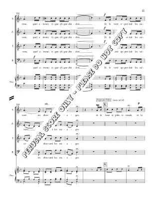 Jean Et Marie - Belina/Phare-Bergh - Choral Octavo - SATB A Cappella