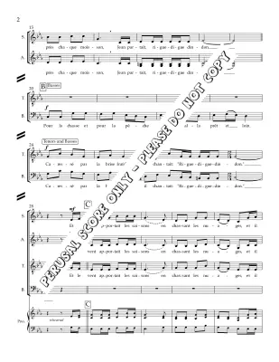 Jean Et Marie - Belina/Phare-Bergh - Choral Octavo - SATB A Cappella