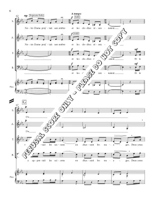 Jean Et Marie - Belina/Phare-Bergh - Choral Octavo - SATB A Cappella