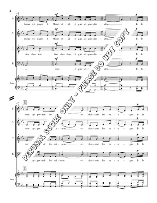 Jean Et Marie - Belina/Phare-Bergh - Choral Octavo - SATB A Cappella