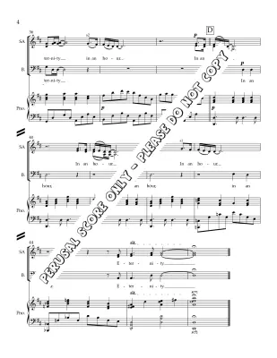 Eternity - Hokanson - Choral Octavo - SAB Accompanied