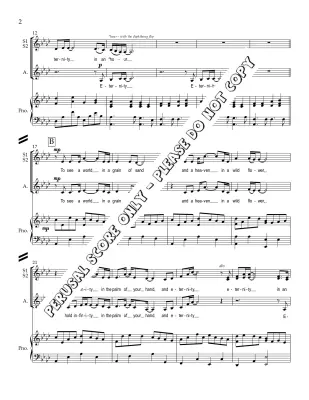 Eternity - Hokanson - Choral Octavo - SSA Accompanied