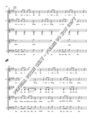 Shimmering Water - Sled - Choral Octavo - SATB A Cappella