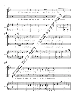 If I Could Sing You Well - Martin - Choral Octavo - SAB Accompanied