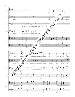 For The Fallen - Sirett - Choral Octavo - TTBB Accompanied