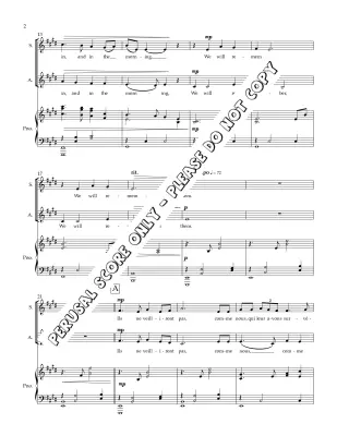 For The Fallen - Sirett - Choral Octavo - 2-Pt Accompanied