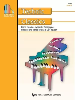Neil A. Kjos Music Co - Bastien Essentials: Technic Classics, Level 4 - Bastien - Piano - Book