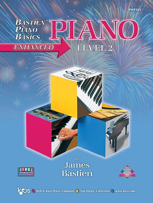 Bastien Piano Basics Level 2 Enhanced - Piano - Book/Media Online