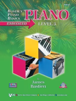 Neil A. Kjos Music Co - Bastien Piano Basics Level 3 Enhanced - Piano - Book/Media Online