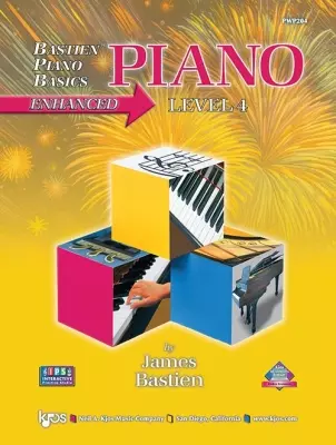 Neil A. Kjos Music Co - Bastien Piano Basics Level 4 Enhanced - Piano - Book/Media Online