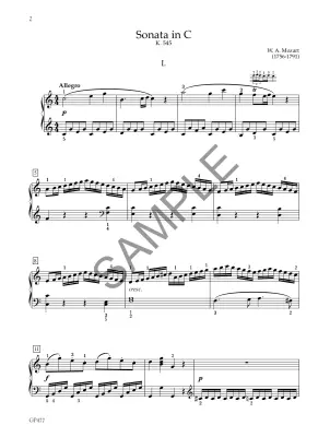 Sonata In C Major, K.545 - Mozart - Piano - Book