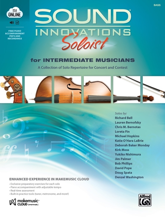 Sound Innovations Soloist for Intermediate Musicians - Double Bass - Book/Media Online