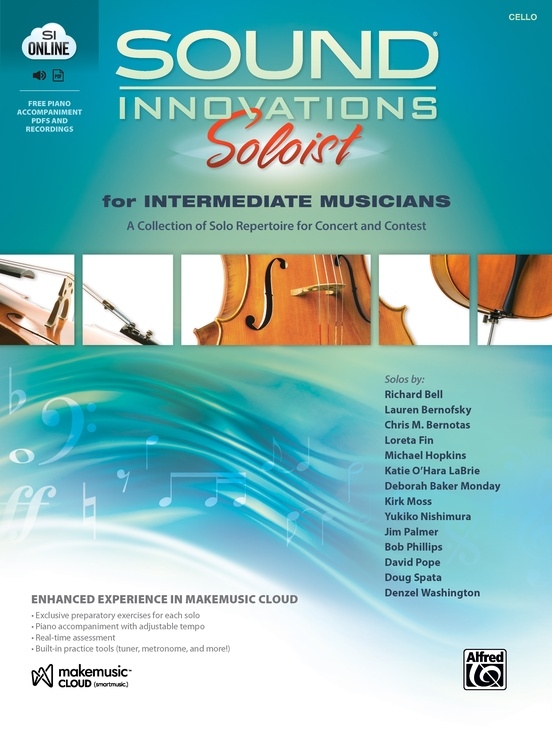 Sound Innovations Soloist for Intermediate Musicians  - Cello - Book/Media Online