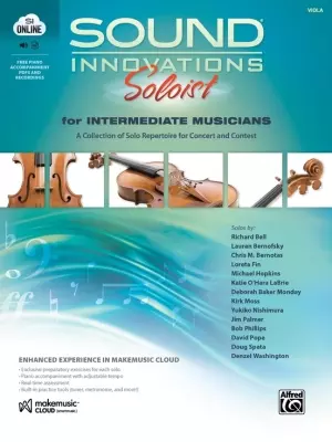 Alfred Publishing - Sound Innovations Soloist for Intermediate Musicians - Viola - Book/Media Online