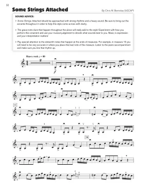 Sound Innovations Soloist for Intermediate Musicians - Violin - Book/Media Online
