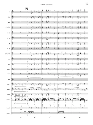 Hello, Humans - Nitsch - Concert Band - Gr. 2