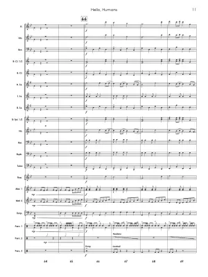 Hello, Humans - Nitsch - Concert Band - Gr. 2
