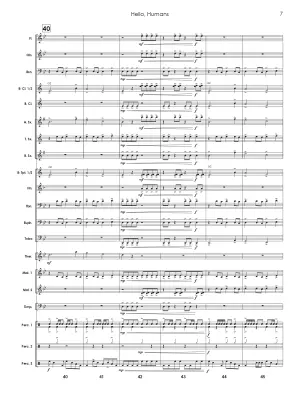Hello, Humans - Nitsch - Concert Band - Gr. 2