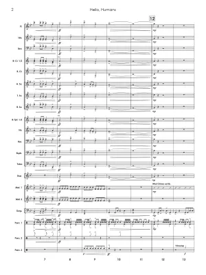 Hello, Humans - Nitsch - Concert Band - Gr. 2