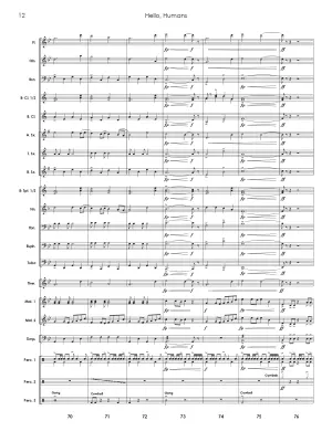 Hello, Humans - Nitsch - Concert Band - Gr. 2