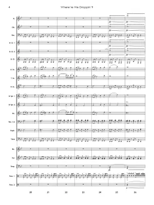 Where\'re We Droppin\'? - Jacobo - Concert Band - Gr. 2.5
