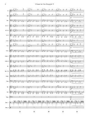 Where\'re We Droppin\'? - Jacobo - Concert Band - Gr. 2.5