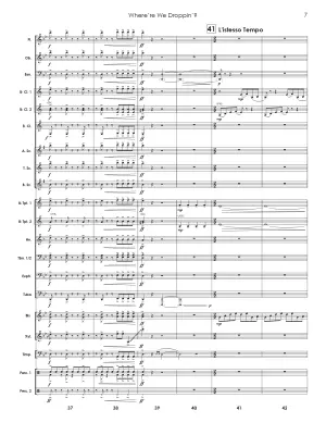 Where\'re We Droppin\'? - Jacobo - Concert Band - Gr. 2.5