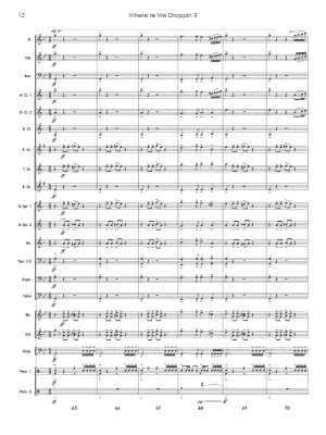 Where\'re We Droppin\'? - Jacobo - Concert Band - Gr. 2.5
