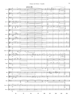 Snow on Snow - Vinther - Concert Band - Gr. 3