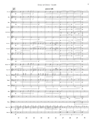 Snow on Snow - Vinther - Concert Band - Gr. 3